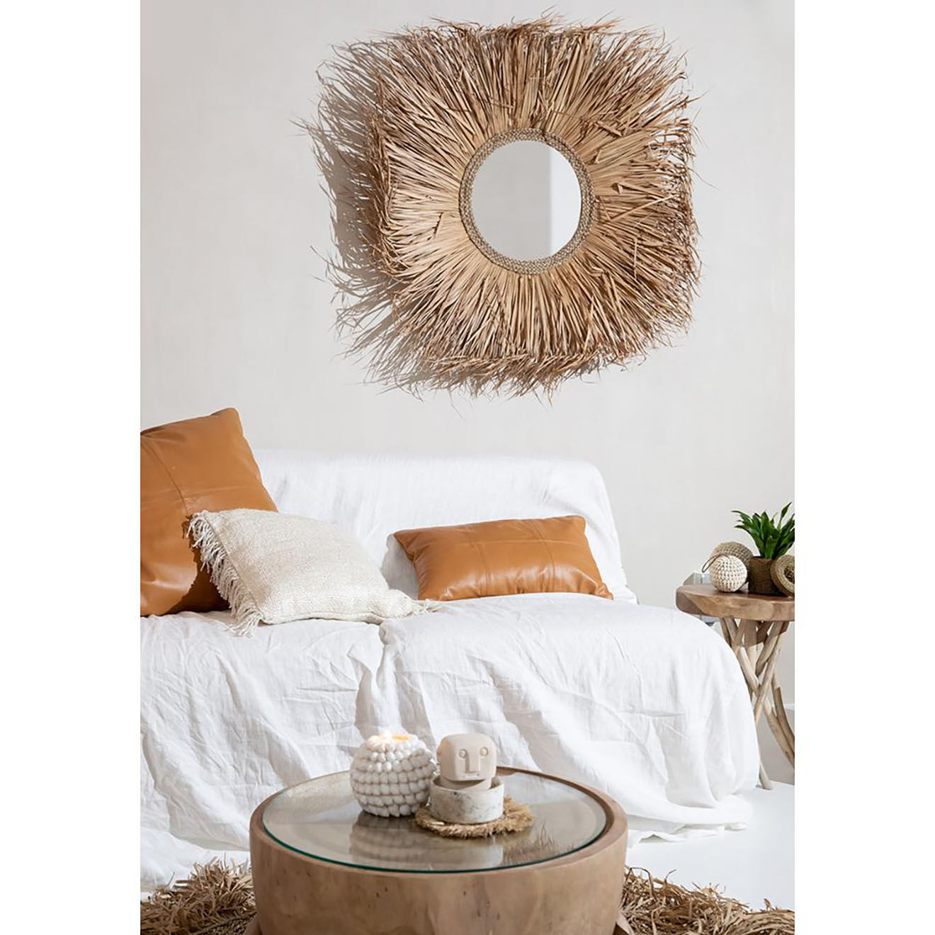 Bazar Bizar Housse de coussin Oh My Gee crème - 40x40 cm