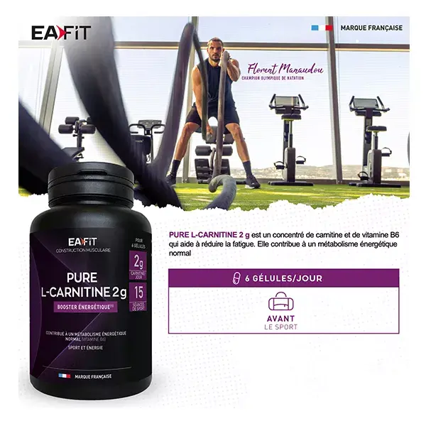 Eafit Pure L-Carnitina 90 cápsulas