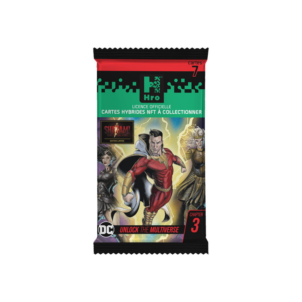 Hro Cartes Hybrides - Shazam (Chap.3) - 4 Pack Premium