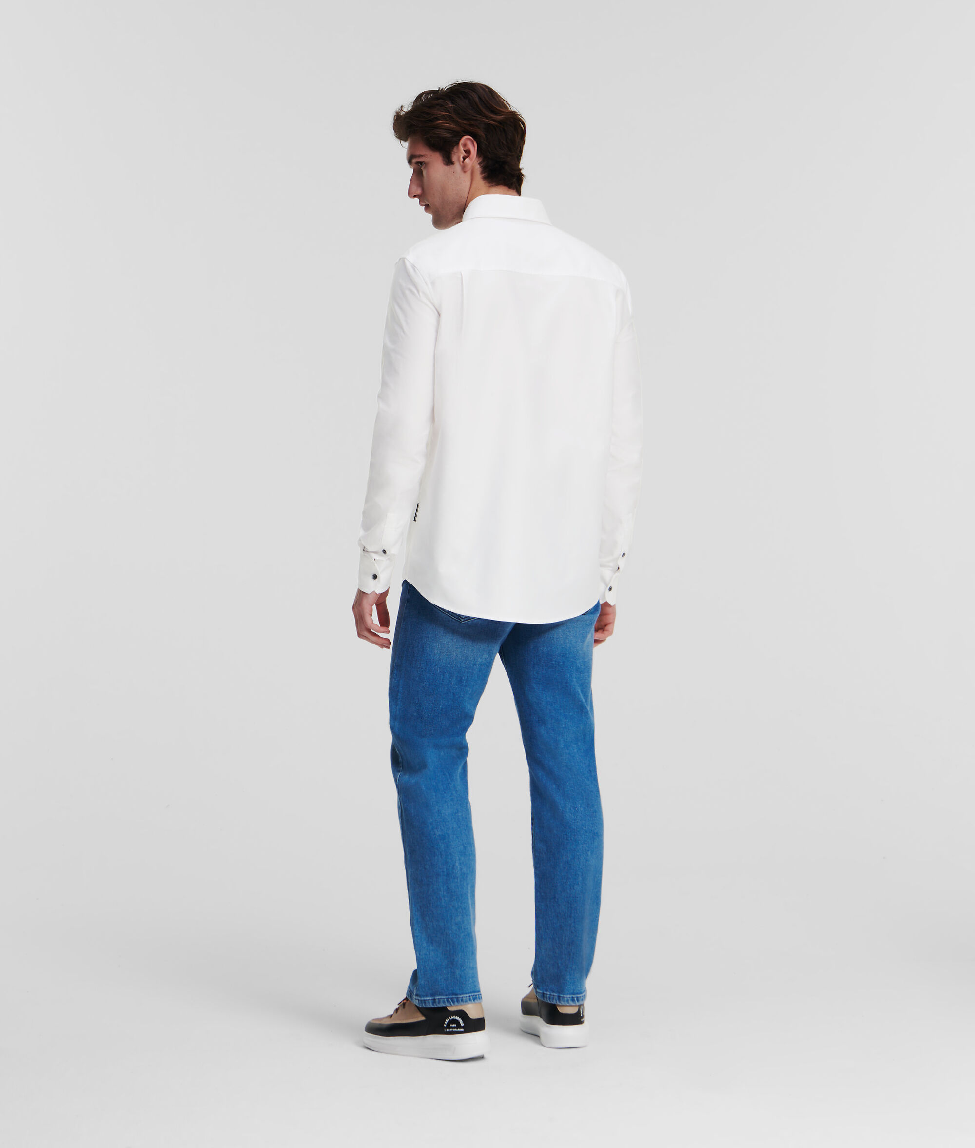 CHEMISE OXFORD KL MONOGRAM