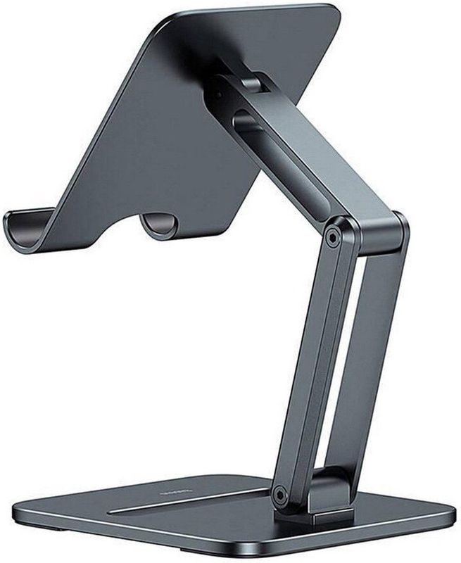 Baseus - Universele Tablet houder - Metalen Tablet standaard - In hoogte verstelbaar - Grijs