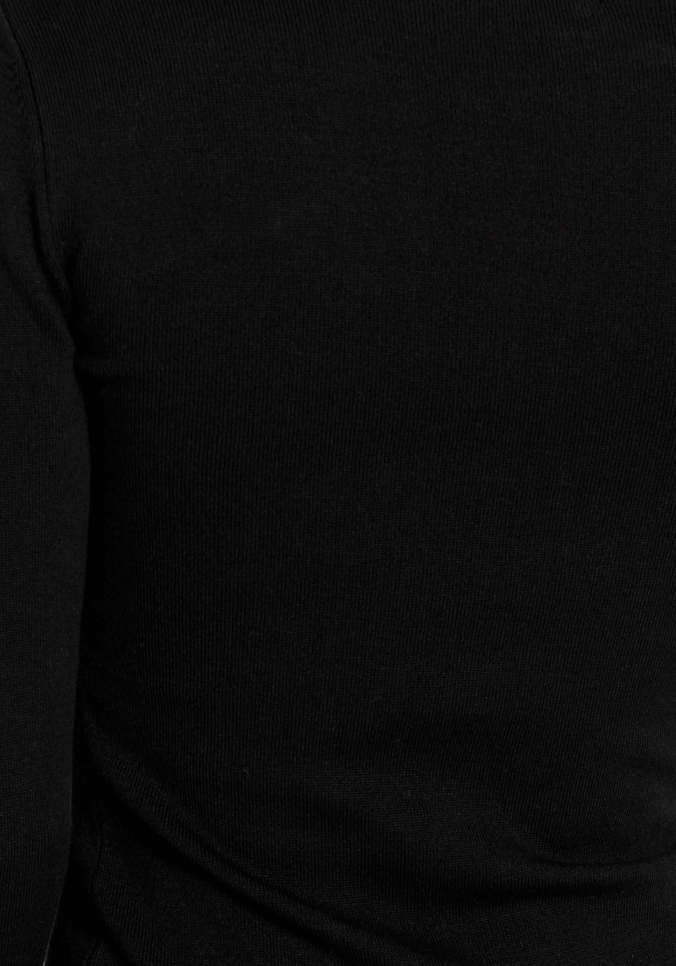 Melrose Strickpullover mit Cut-Out und Knotendetail