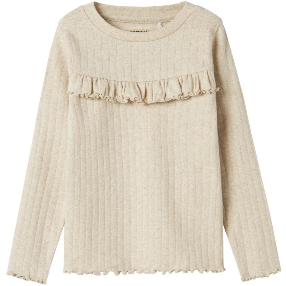 Køb Name It Peyote Melange Nmflalla Xsl Ls Top