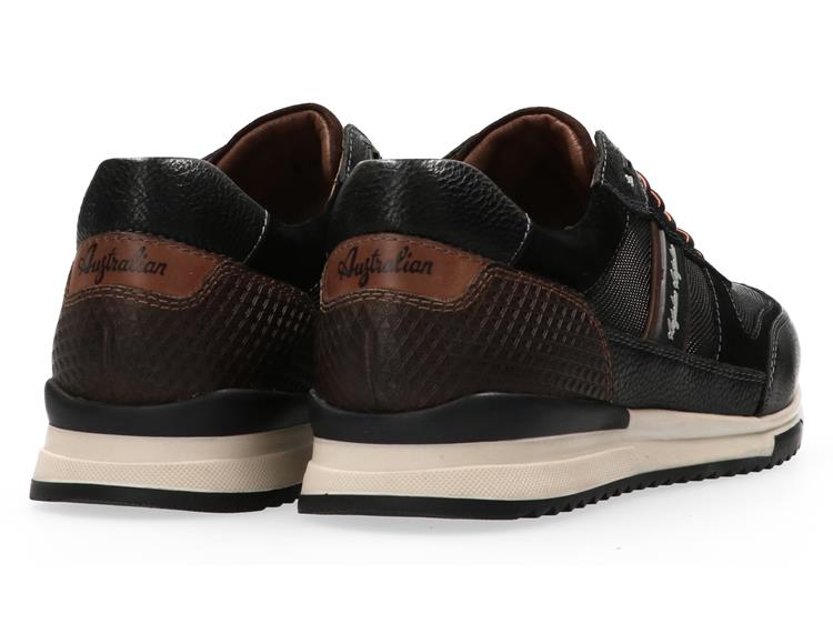 Australian Footwear Filmon Leather zwart combi