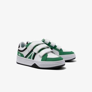 Sneakers L001 enfant avec marquage Sneakers - Vert - Lacoste - Enfant