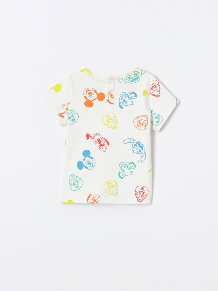 Conjunto de pijama de duas peças com estampa do Mickey Mouse ©DS - Off-White