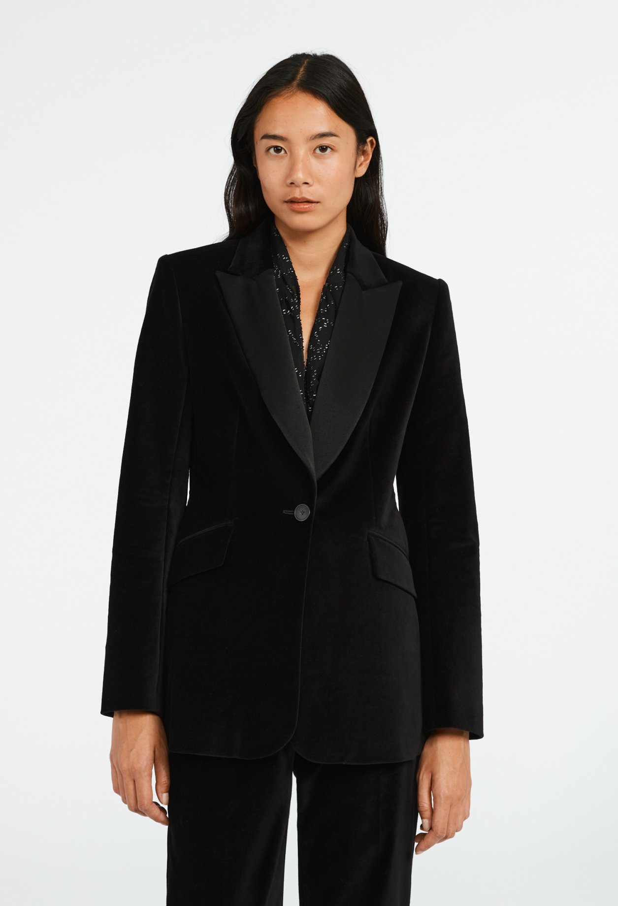 Veste de smoking velours