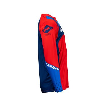 Maillot cross Kenny TRACK FOCUS 2024 - Bleu / Blanc