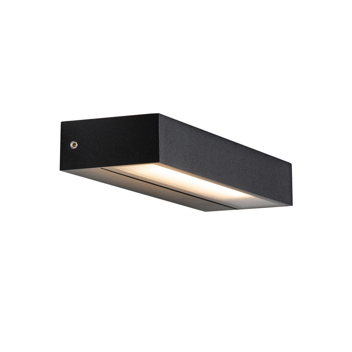 Moderne wandlamp zwart incl. LED IP65 - Hannah