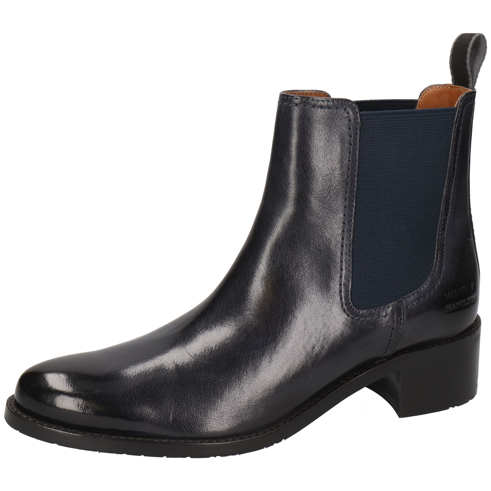 KAYA 1 - Bottines à talon bottier | Bleu