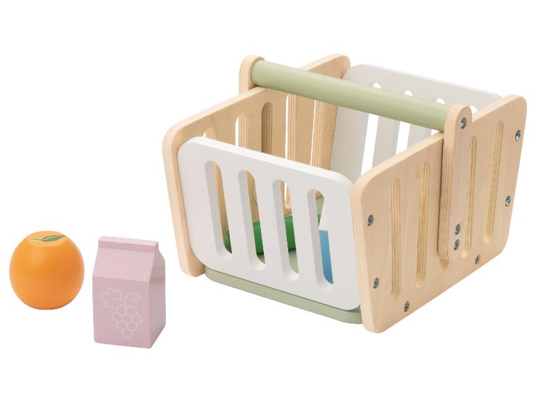 Houten speelgoedwinkel set