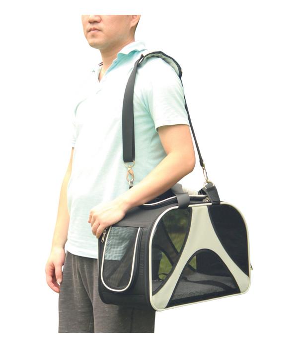 Nobby Transporttasche Swing, creme/schwarz,