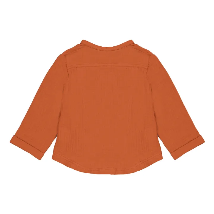 Petite Lucette Kurta Coton Bio Loris | Rouille