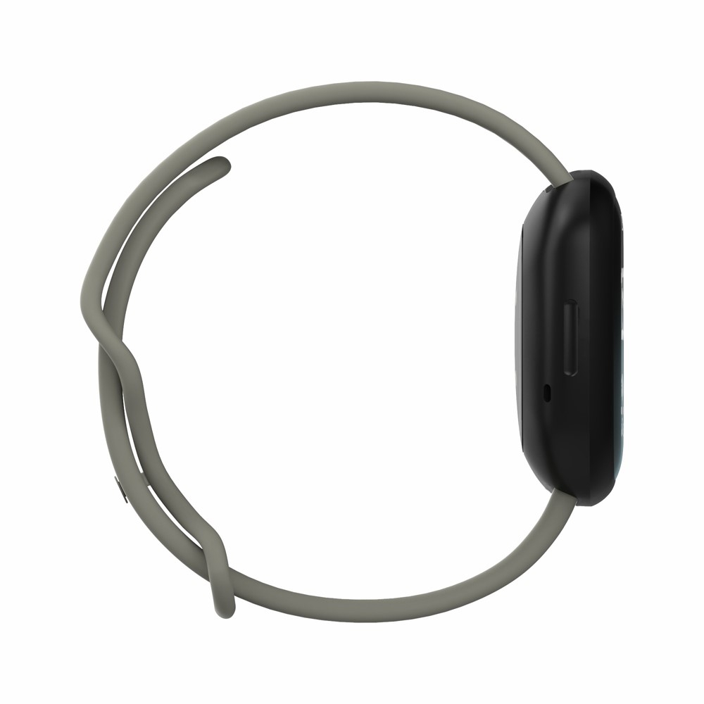 Fitbit Versa 4 / Versa 3 / Sense 2 / Sense Silikon Sport Armband (Gelenkumfang 160-200mm) - Grau