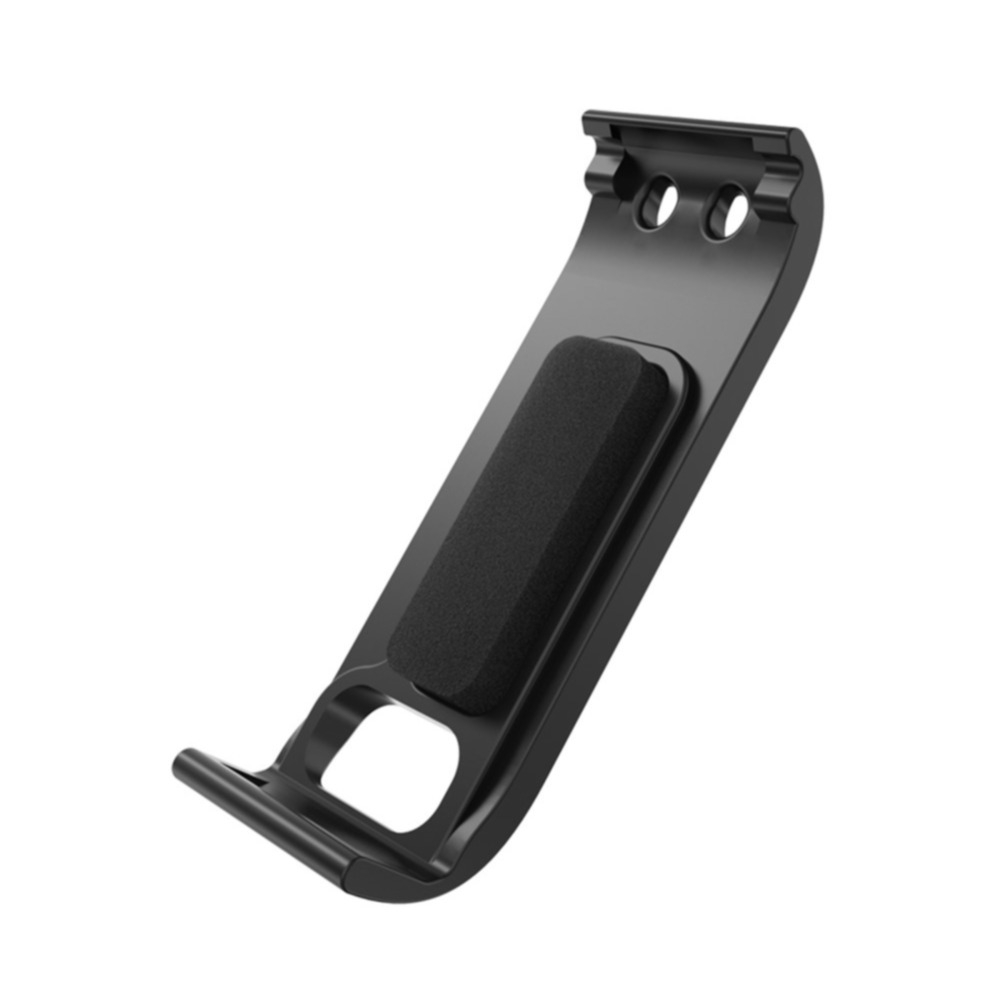 GoPro Hero 12 Black / 11 Black / 10 Black / 9 Black Batterieabdeckung Akkudeckel mit Ladeanschluss inkl. Handschlaufe - Schwarz