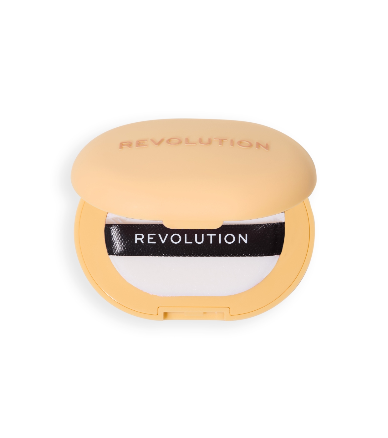 Makeup Revolution - Pó compacto + adesivo para celular Powder Pops - Banana