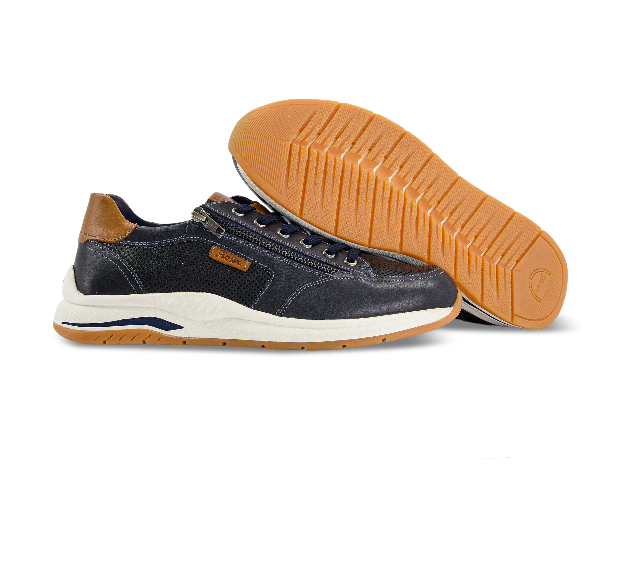 Sioux Turibio - Sneaker low blau