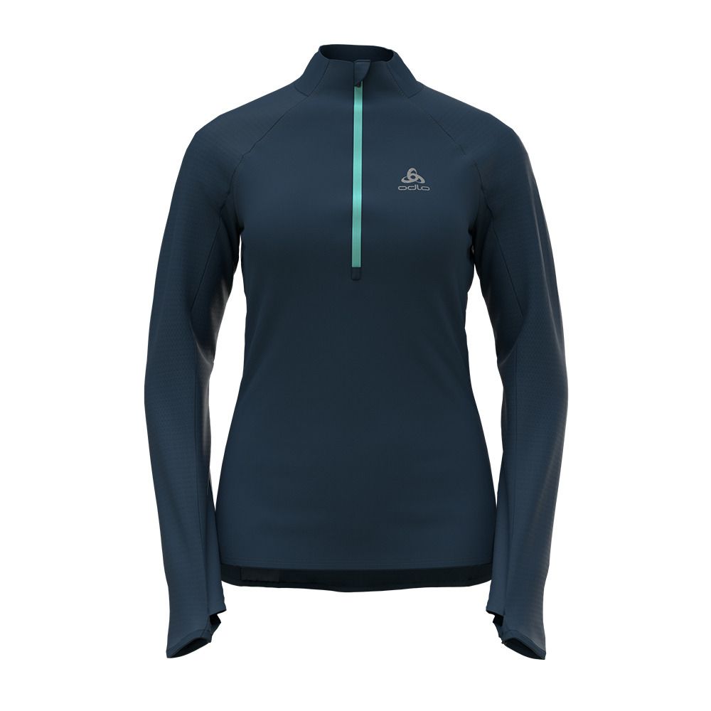 Odlo ZEROWEIGHT - Sweat Femme blue wing teal - polynya