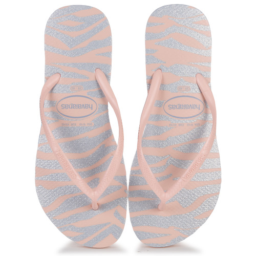Havaianas - SLIM ANIMALS GLITTER - Rose