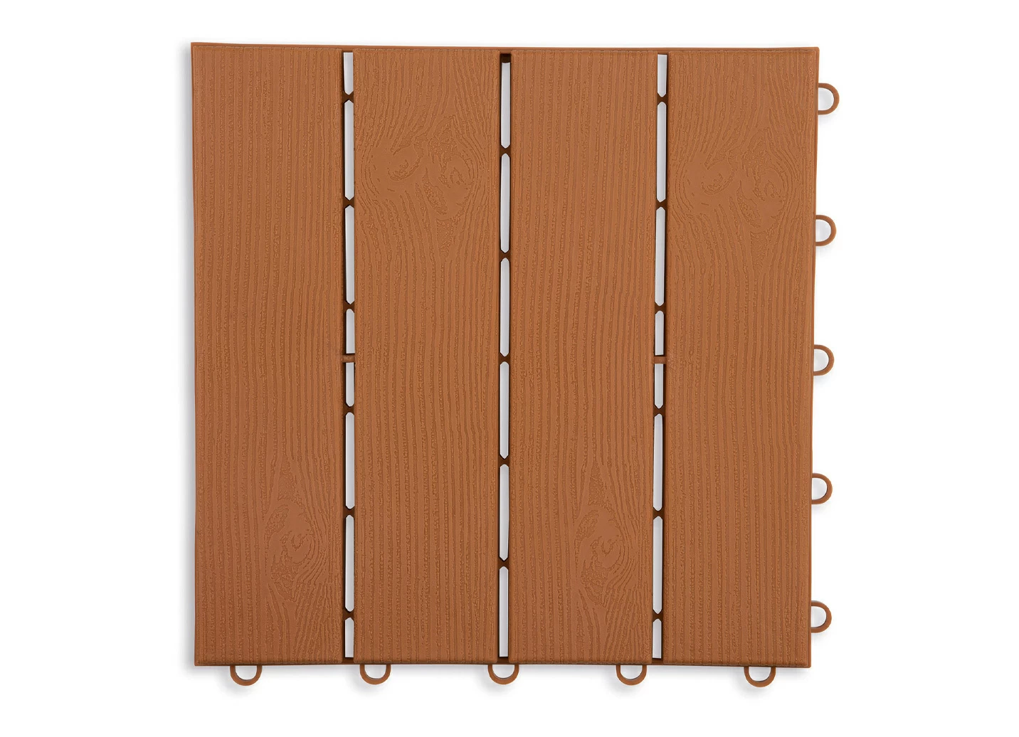 Terrassenplatten, 12er-Set, mit Stecksystem