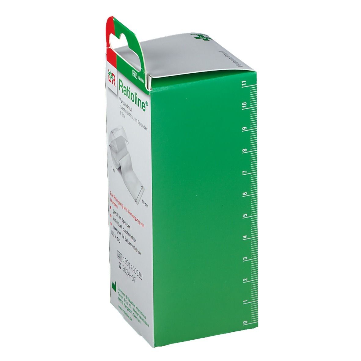 Ratioline® acute Verbandmull 10 cm x 1 m