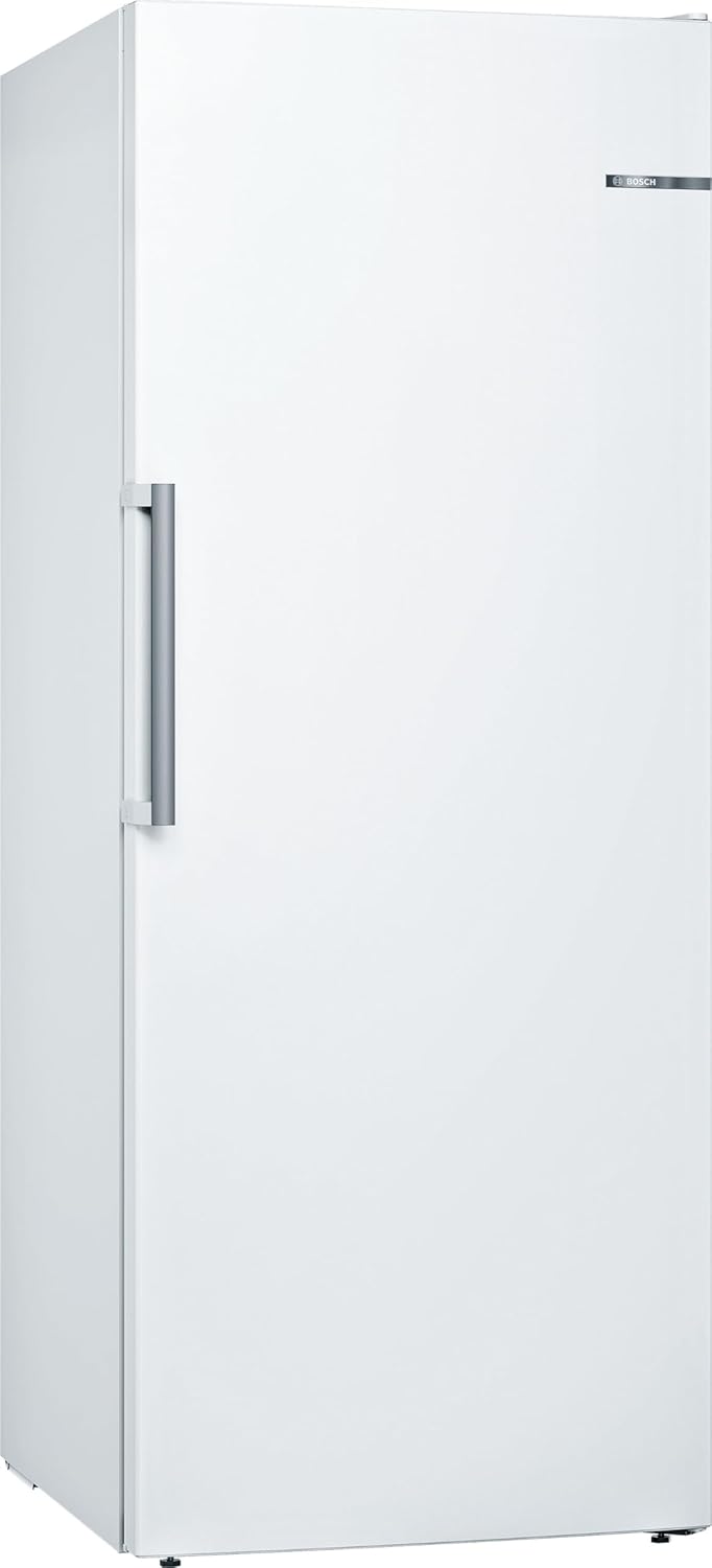 Bosch GSN54AWDV Serie 6 Freistehender XXL-Gefrierschrank, 176 x 70 cm, 188 kWh pro Jahr, weiß, 360 L, IceTwister, BigBox