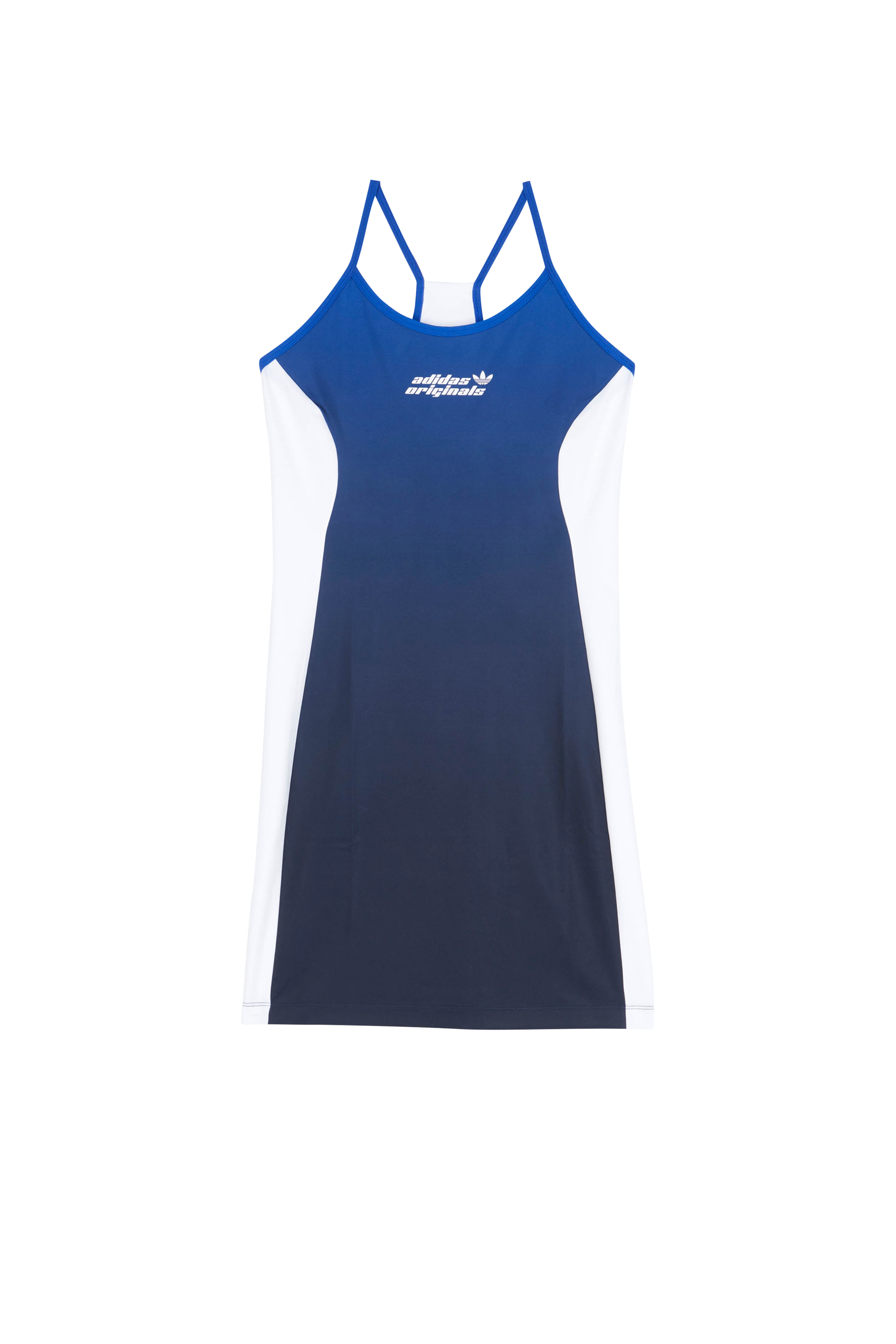 ADIDAS Robe  RACEBACK DRESS Bleu