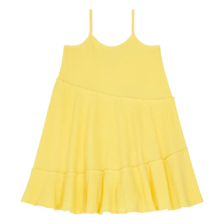 Hundred Pieces Robe en Gaze Coton Bio | Jaune pâle