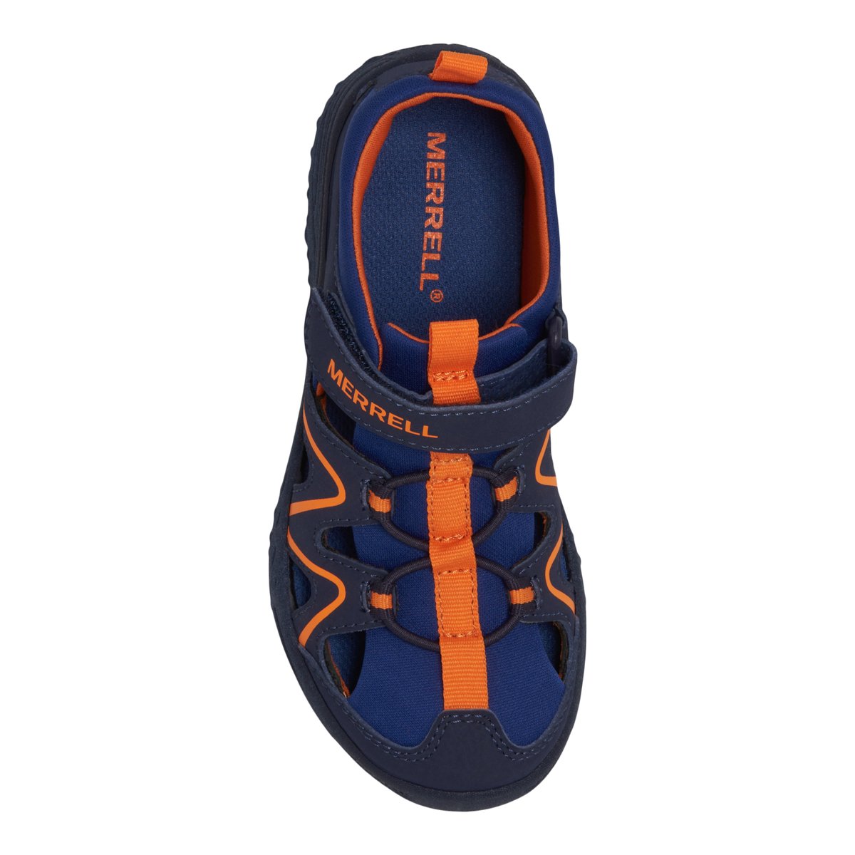 MERRELL-Hydro_exp-jb-Sandales de pêcheur - Talon plat - Marine
