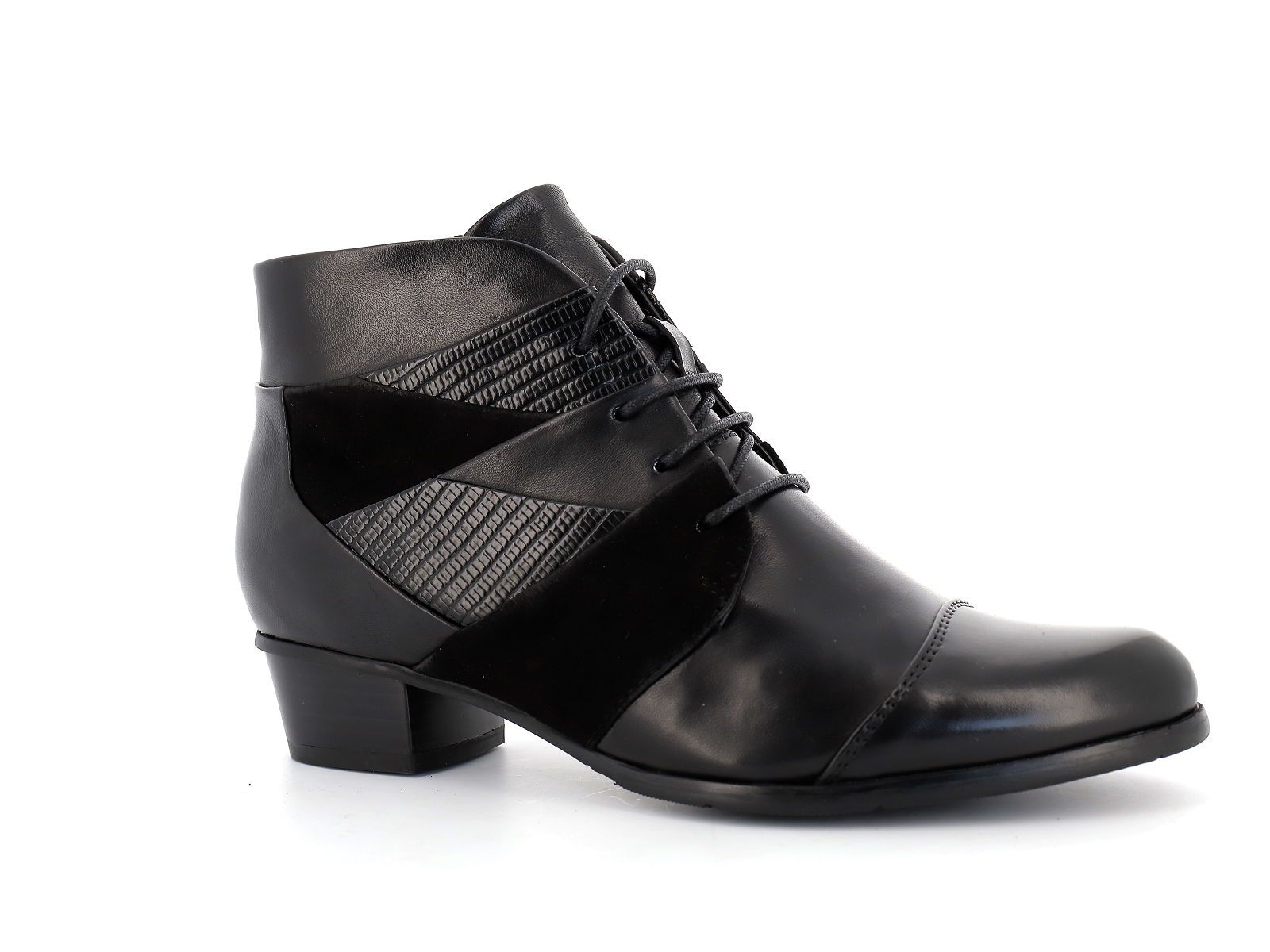 Regarde le ciel-STEFANY 329 Cuir Noir