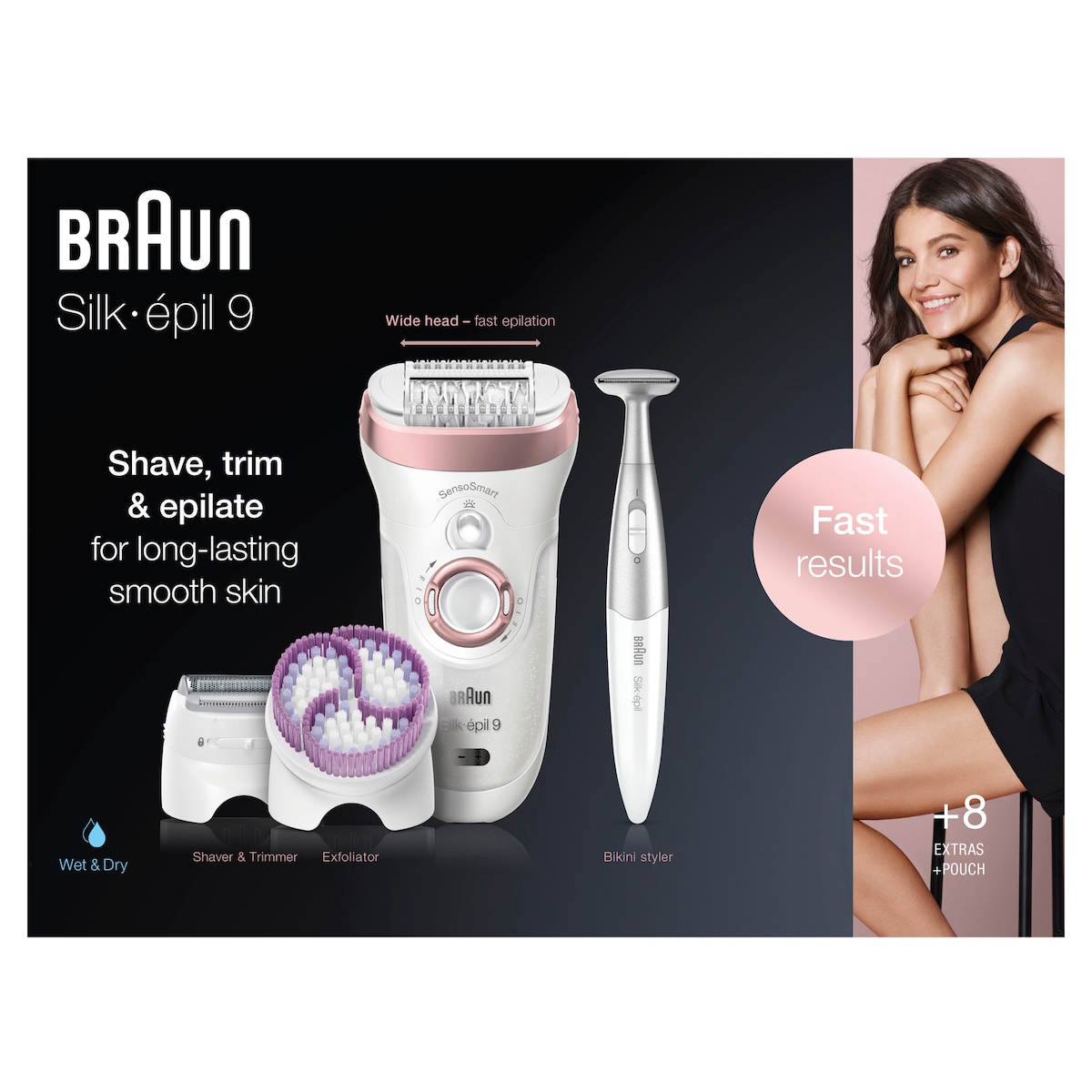 Braun Silk-épil 9 SensoSmart epilator 9/980