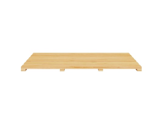 VIDAXL - Tapis de bain bambou 54x36 cm