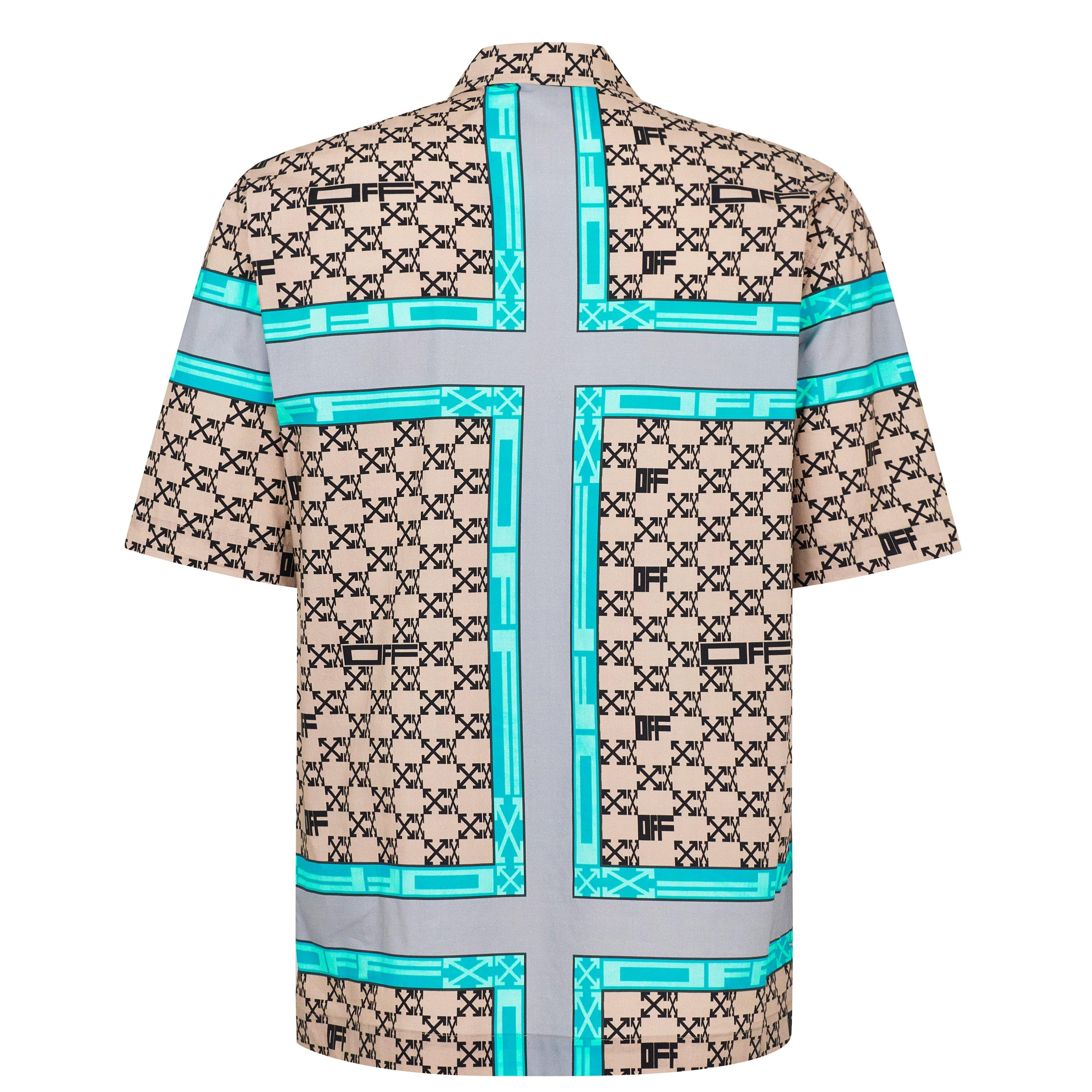 Off White Monogram Stripe Shirt