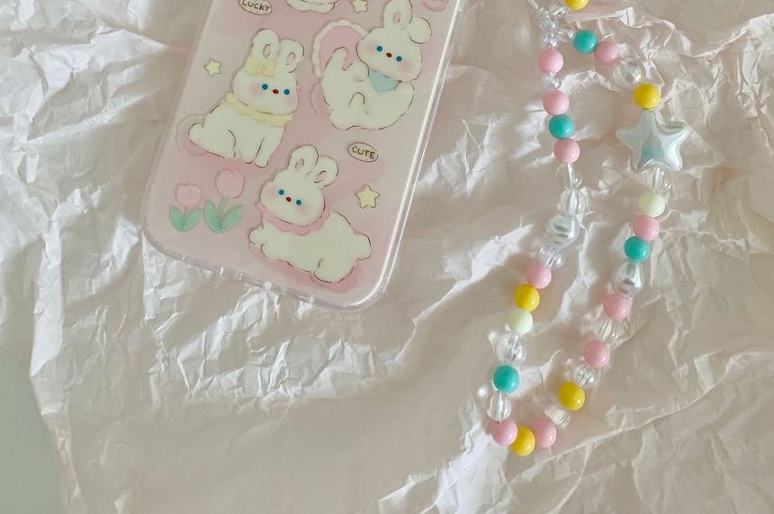 Fonekase - Konijnenhoesje - iPhone 15 Pro Max / 15 Pro / 15 / 14 Pro Max / 14 Pro / 14 / 13 Pro Max / 13 Pro / 13 / 12 Pro Max / 12 Pro / 12 / 11