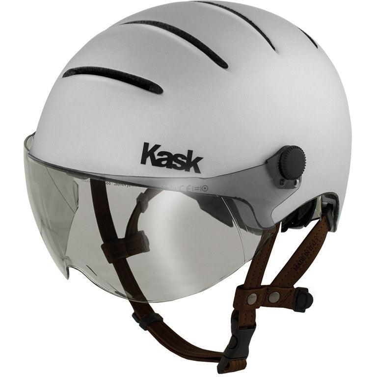 Casque de Vélo Kask Urban Lifestyle Argent avec Visière