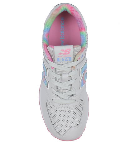 New Balance Schuhe - 574 - Grey Materie/Signal Pink