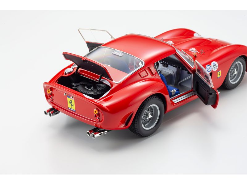 Kyosho Ferrari 250 GTO 1st Daytona 3H 1:18 Detailgetreues Modellauto für Sammler im Massstab 1:18