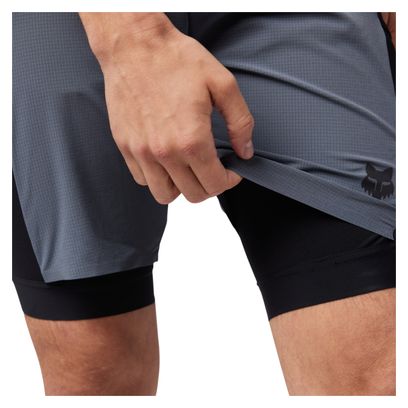 Short-Cuissard Fox Flexair Ascent Cargo Bleu