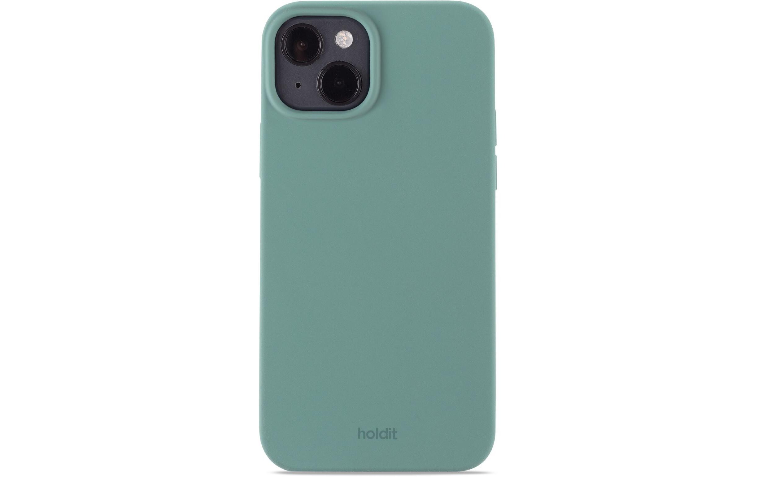 Back Cover Silicone iPhone 14 Plus GrünModerne Handyhülle aus ultradünnem und griffigem Silikon für das Apple iPhone 14 Plus