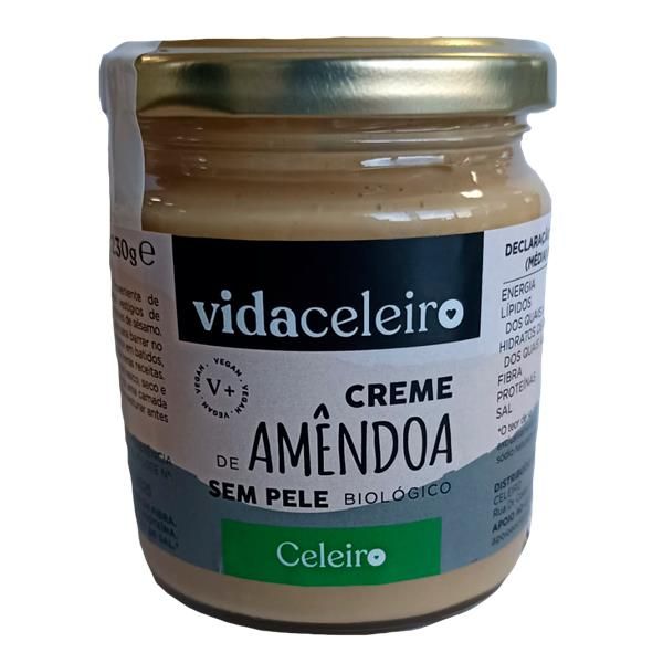 Creme De Amêndoa Sem Pele Bio