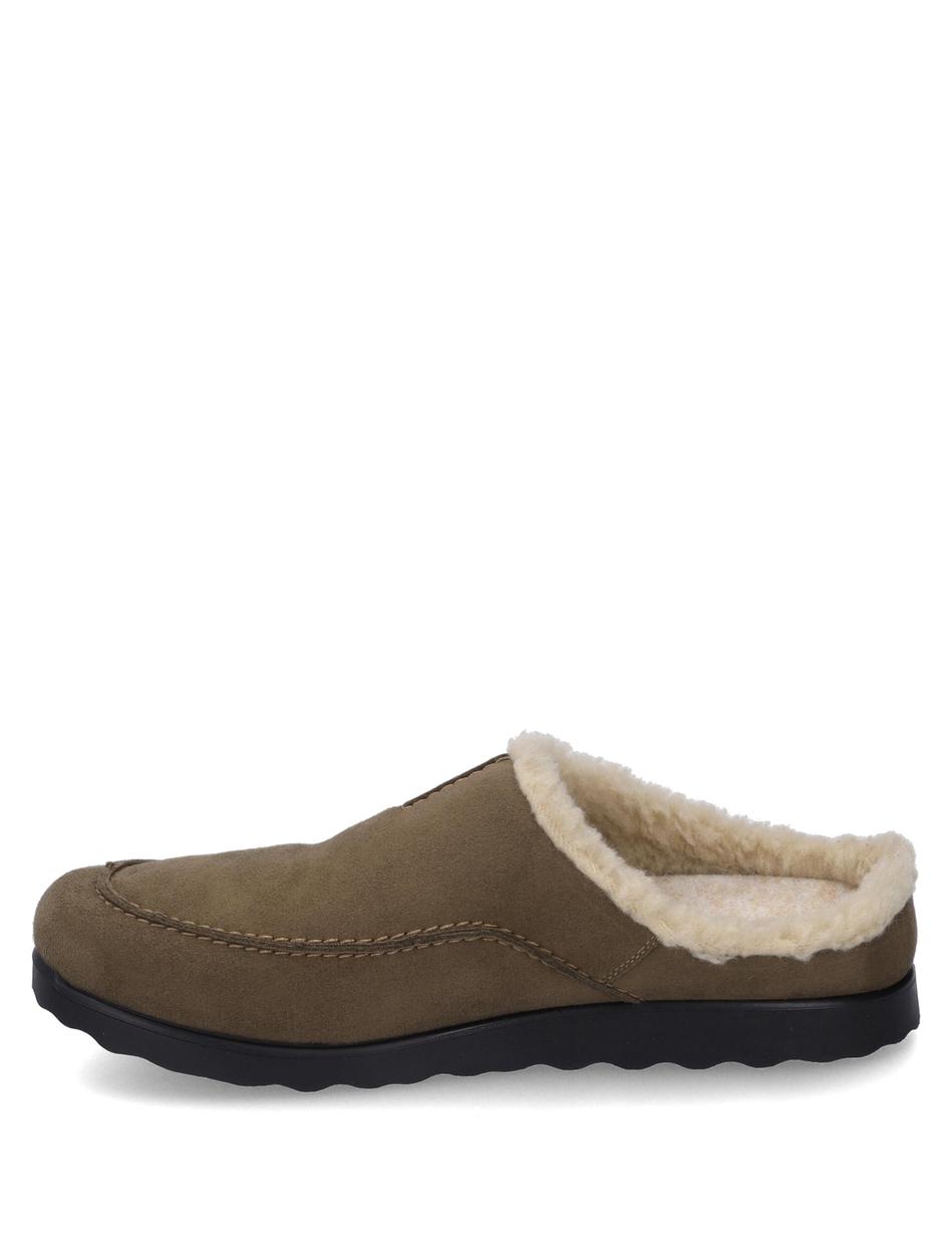Hausschuh Cadenet 01, taupe-kombi