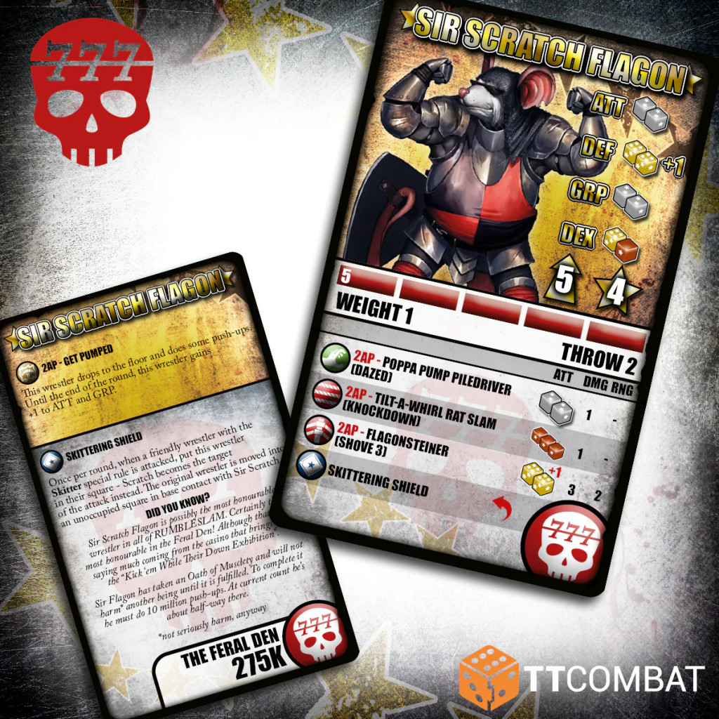 Rumbleslam - The Feral Den - Sir Scratch Flagon
