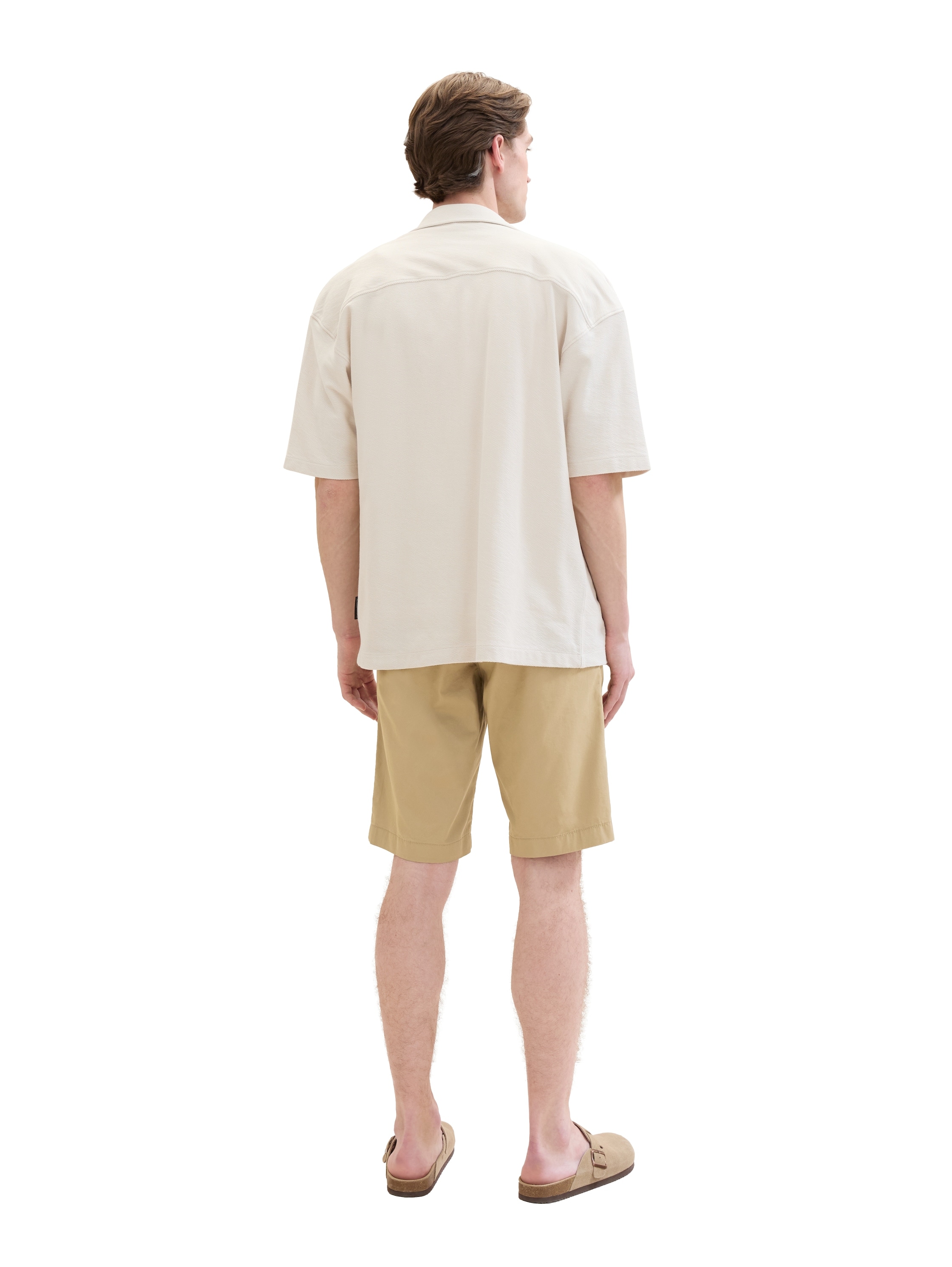 TOM TAILOR Bermudas  Sommerhose mit Tech Material