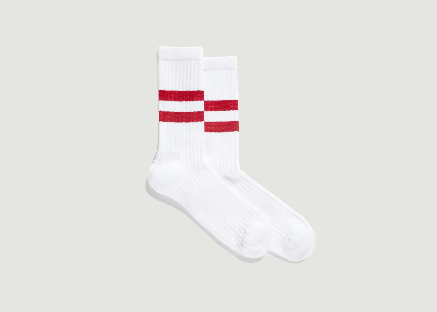 Chaussettes Rayées Bjarki en coton Norse Projects