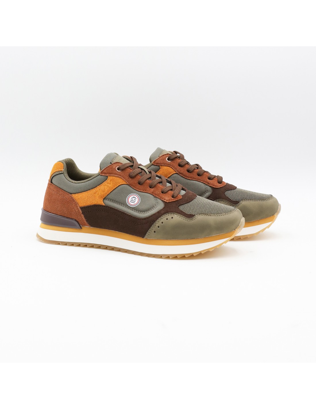 serge blanco Baskets De Ville Homme Val d'Isere Multicolor