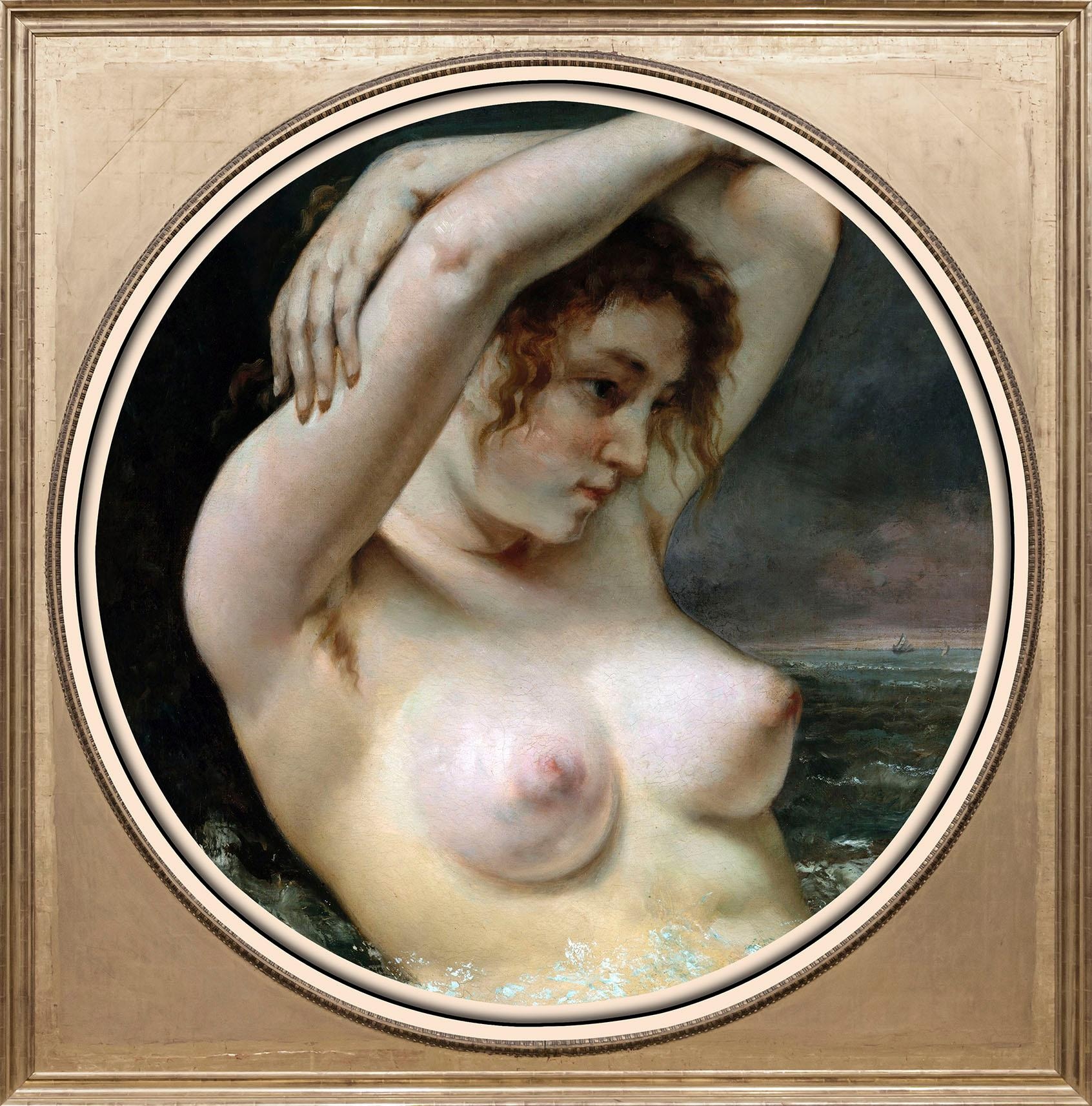 queence Acrylglasbild »Aktzeichnung I« Anatomie | Erotische Bilder | Frau | Gemälde | Kunst Fine Art-Print in Galeriequalität