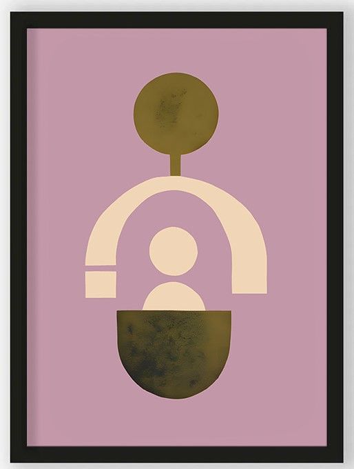 Art Print 2 Lilac Forma