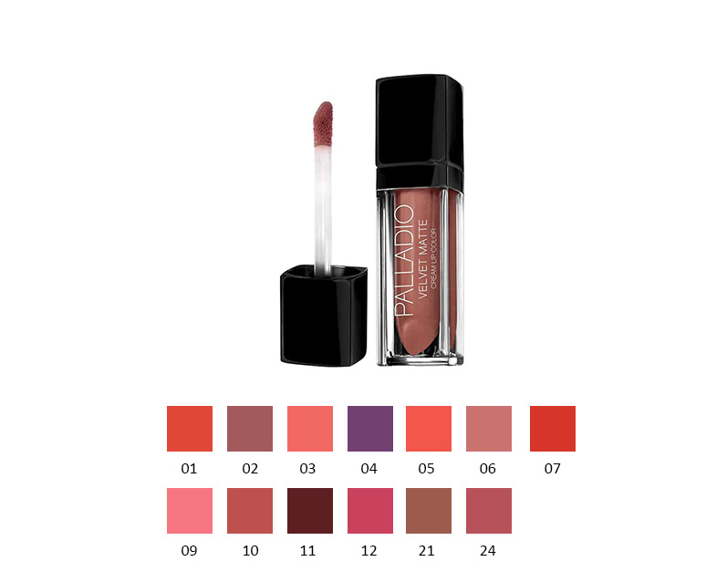 Palladio - Velvet Matte Cream Lip Color 4,16g