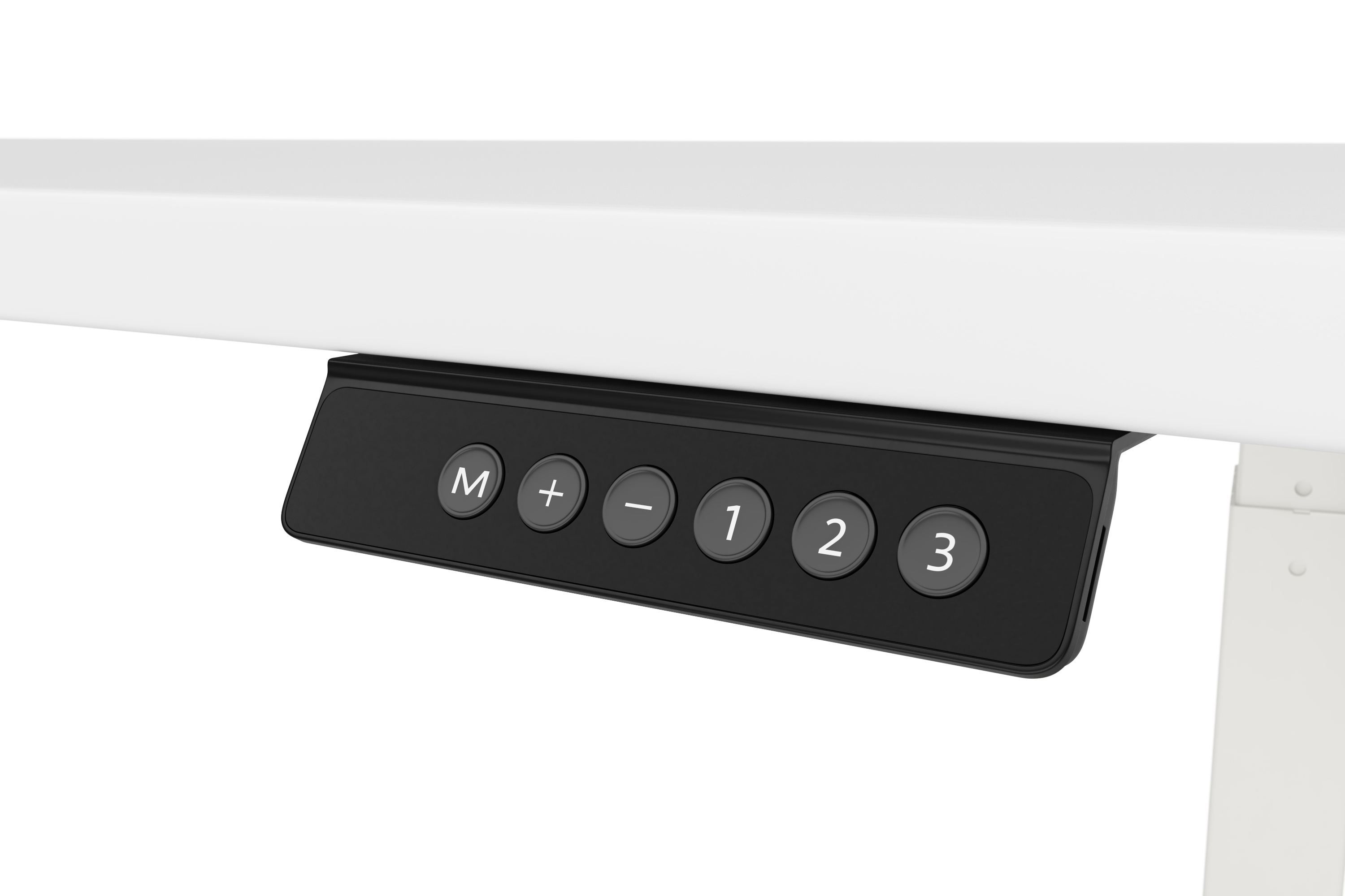 Stehpult elektrisch PREMIUM weiss 200 x 92 cm