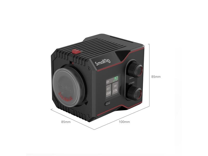 Smallrig Dauerlicht RC 60B COB LED 4376 Einstellbare Bi-Color 60W CCT-Leuchte